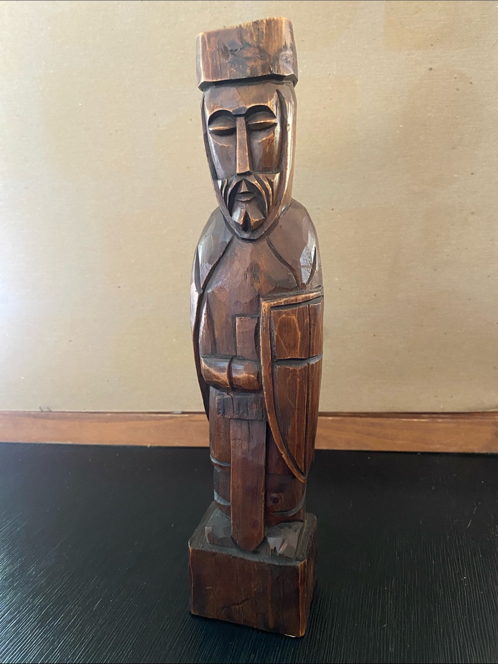 Don Quixote Hand-Carved Wooden Medieval Night